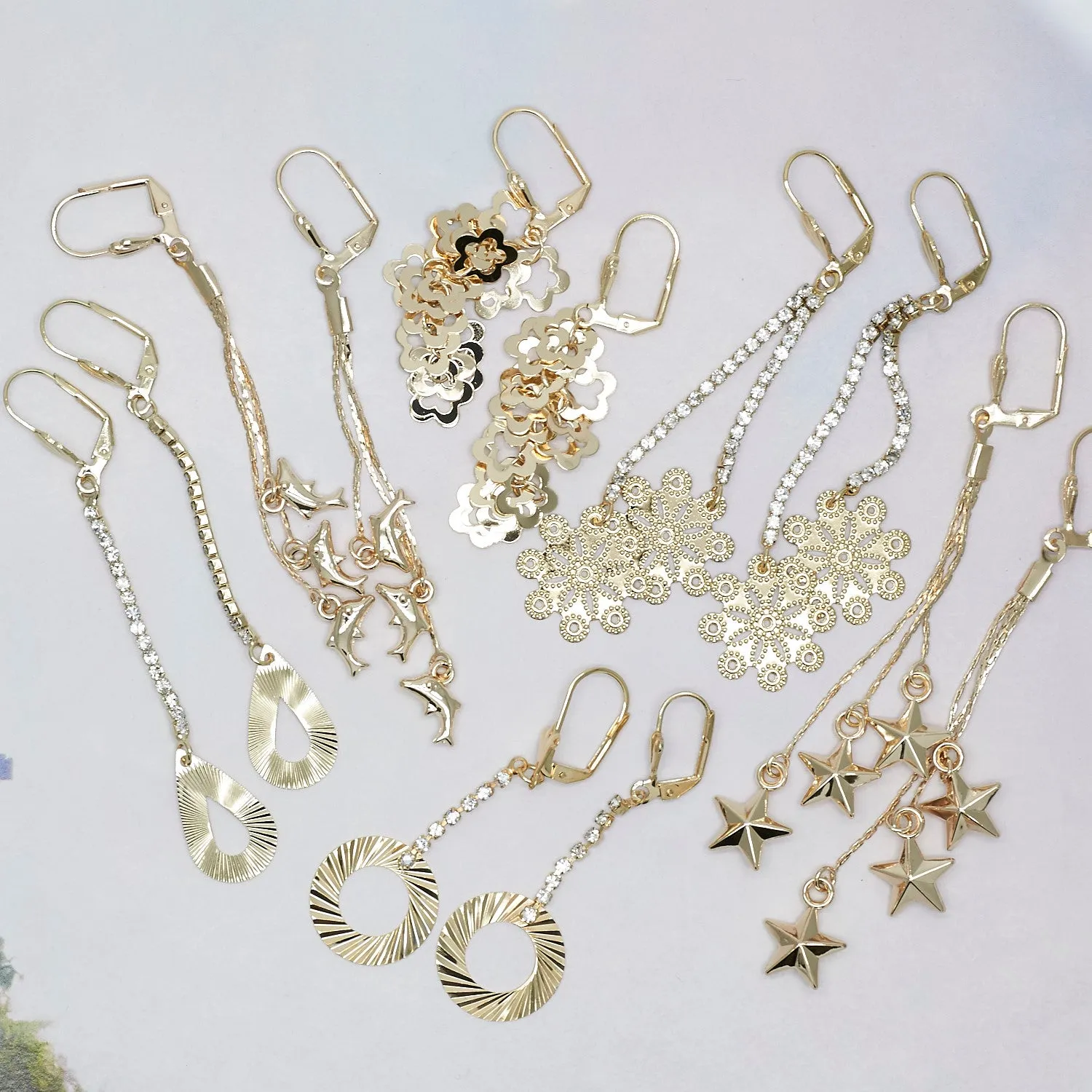 30 Long Earrings Bundle Kit ($3.00 ea) Assorted Mixed Styles