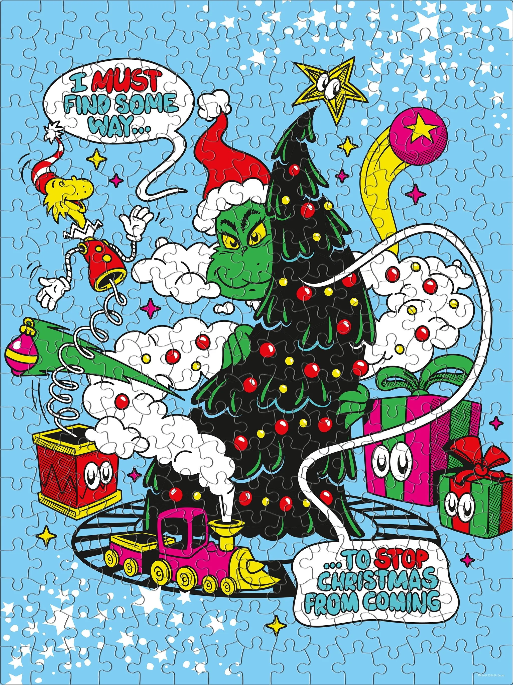 Ceaco Dr. Seuss 3 In 1 Grinch Multipack Jigsaw Puzzle