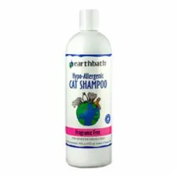 Earthbath Hypo-Allergenic Cat Shampoo, Fragrance-Free