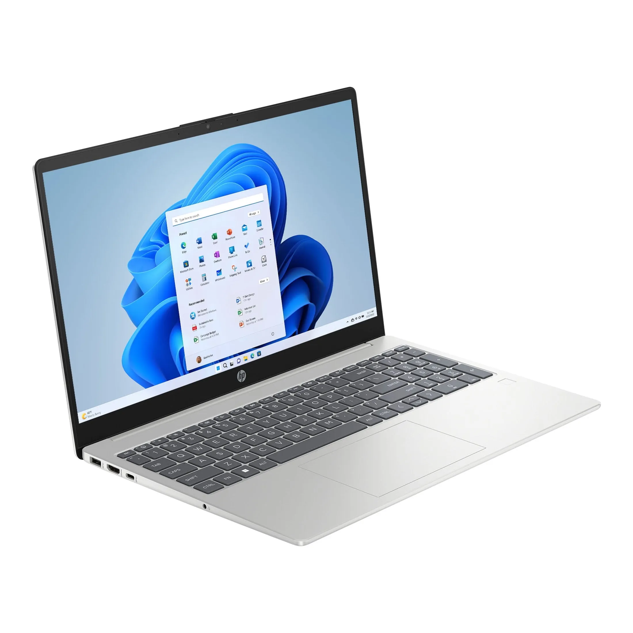 HP 15.6 inch Windows Laptop Intel Core i7-1355U 16GB RAM 1TB SSD Natural Silver